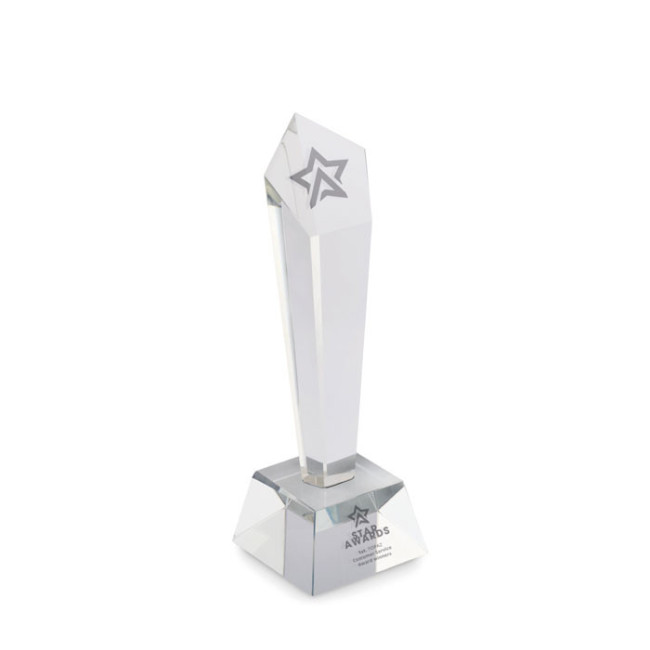 Trophée en cristal personnalisé Diaward 