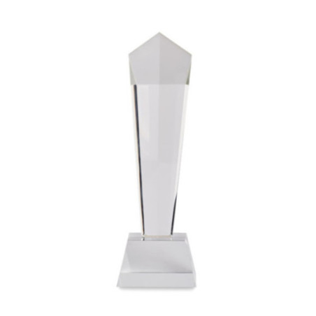 Trophée en cristal personnalisé Diaward 