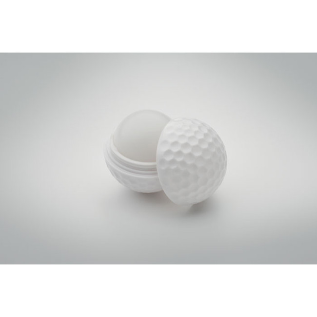Baume à lèvres en forme de balle de golf 