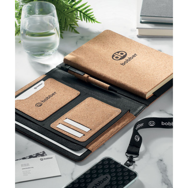 Conférencier A5 en liège avec carnet de note Origin 