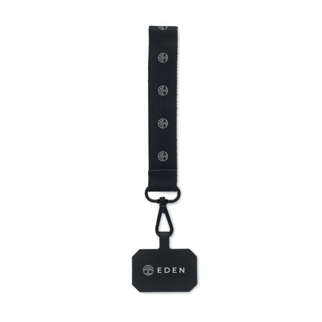 Sangle publicitaire pour téléphone Celeste 