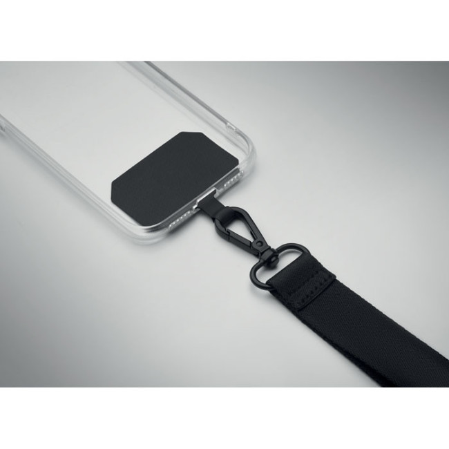 Sangle publicitaire pour téléphone Celeste 