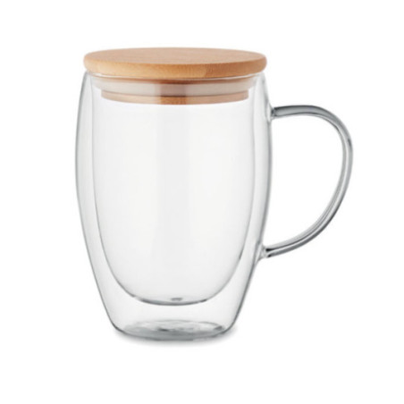 Mug en verre borosilicate Tirol 350 ml 