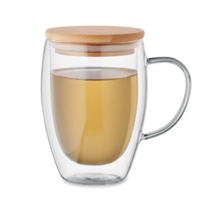 Mug en verre borosilicate Tirol 350 ml 