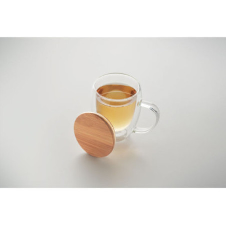 Mug en verre borosilicate Tirol 350 ml 