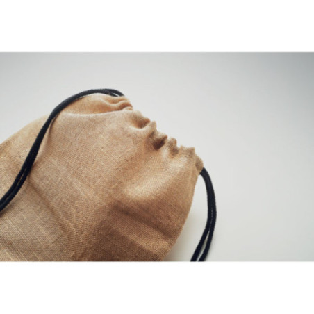Sac cordon en jute Fukuro 