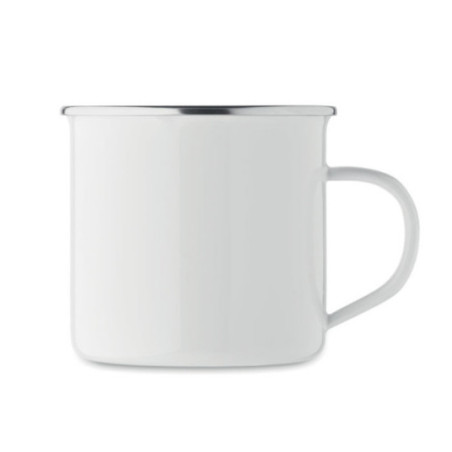 Mug vintage en métal Plateado 500 ml 