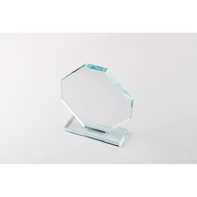 Trophée en cristal publicitaire Rumbo 