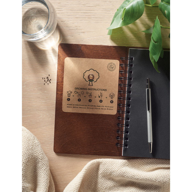 Carnet publicitaire contenant des graines Savage 