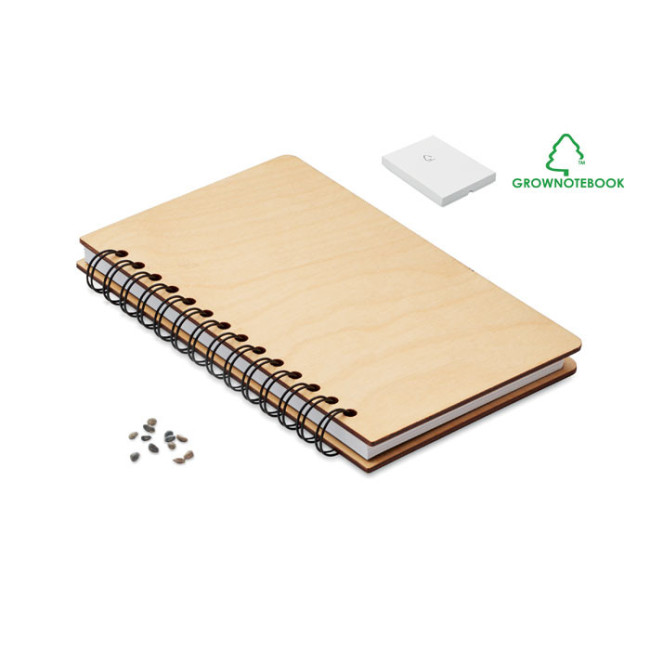 Carnet publicitaire contenant des graines Savage 