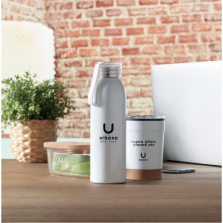 Bouteille personnalisable à simple paroi Bira 650 ml 