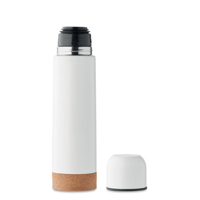Bouteille isotherme avec base en liège Aventur 