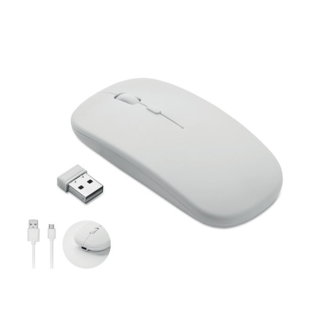 Souris optique sans fil personnalisée Curvy C 