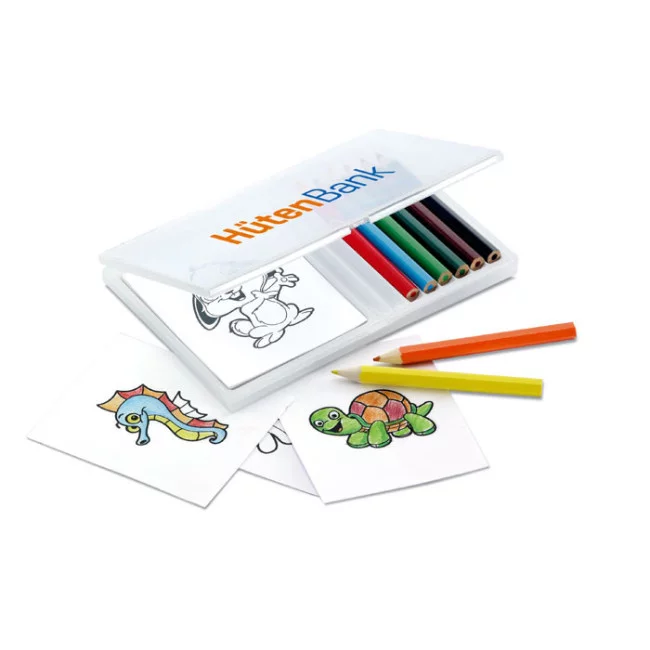 Kit de coloriage publicitaire Récré 