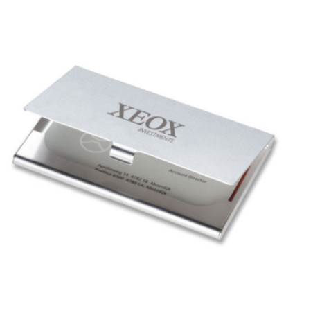 Etui cartes de visite en aluminium Epsom 