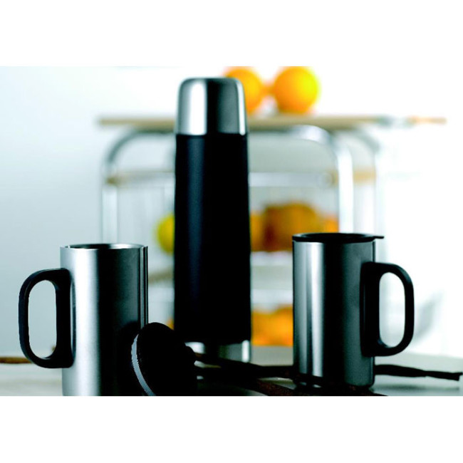 Bouteille isotherme & tasses personnalisables 500 ml 
