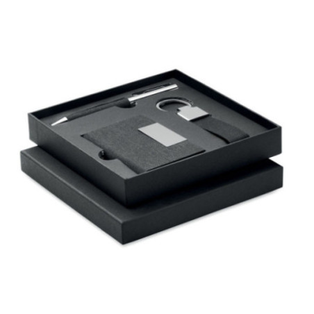 Coffret cadeau publicitaire Scribi Three 