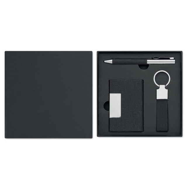 Coffret cadeau publicitaire Scribi Three 