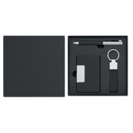 Coffret cadeau publicitaire Scribi Three 