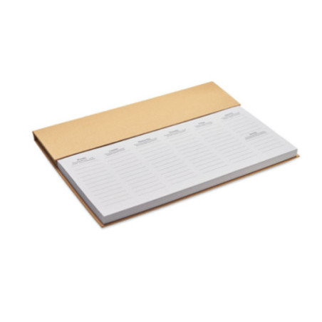 Agenda de bureau publicitaire Memweek 