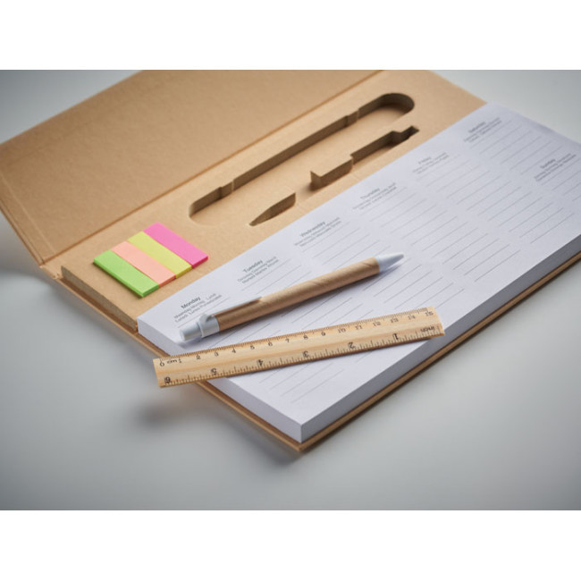 Agenda de bureau publicitaire Memweek 