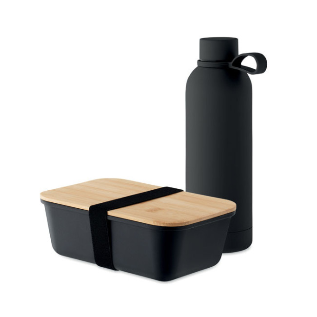 Coffret comprenant lunch box et bouteille Emerald Set 