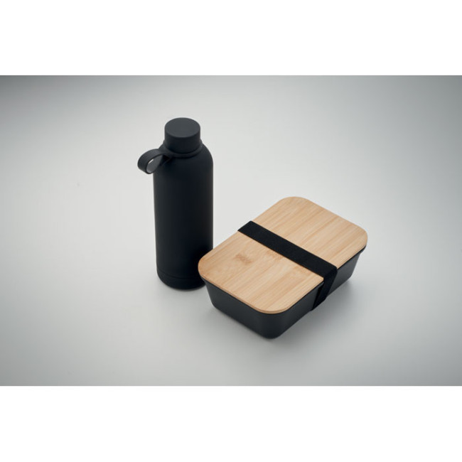 Coffret comprenant lunch box et bouteille Emerald Set 