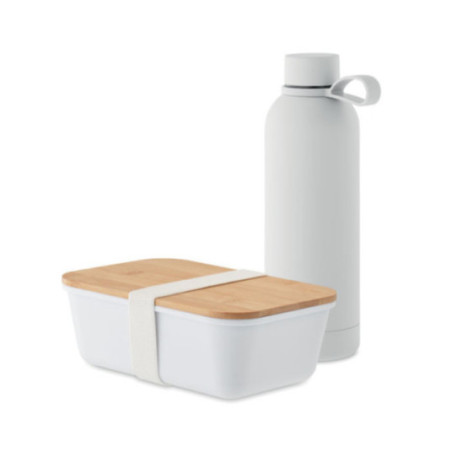 Coffret comprenant lunch box et bouteille Emerald Set 