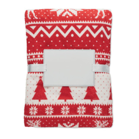 Couverture polaire publicitaire Tosti 