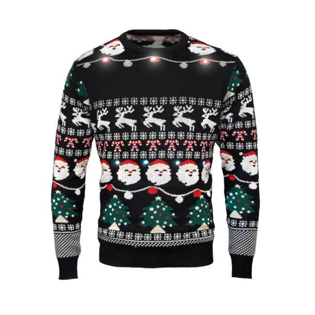 Pull de Noël à Led taille L/XL Shamis 
