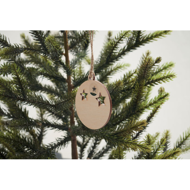 Suspension de Noël en bois Roseed 