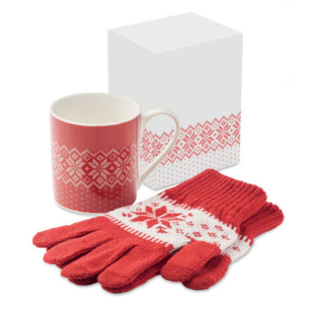Coffret de Noël mug et gants Copito Set 