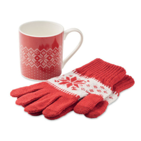 Coffret de Noël mug et gants Copito Set 