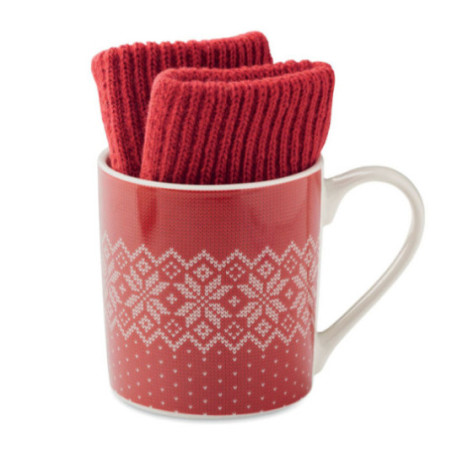 Coffret de Noël mug et gants Copito Set 