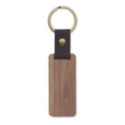 Porte-clés en noyer personnalisable Nawkey 