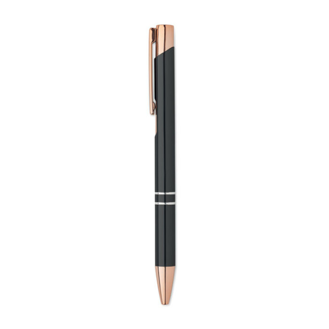 Stylo publicitaire en alu recyclé rose gold 