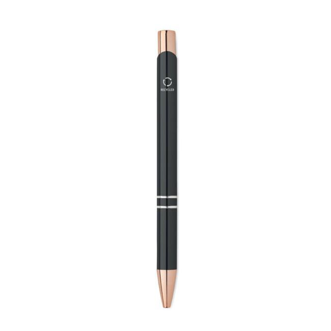 Stylo publicitaire en alu recyclé rose gold 