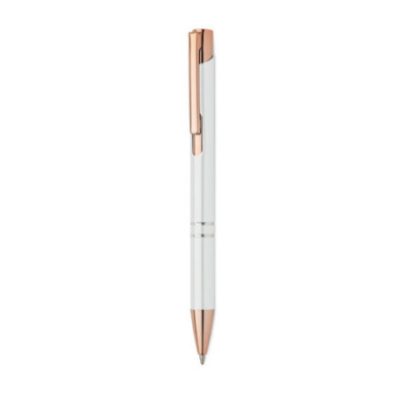 Stylo publicitaire en alu recyclé rose gold 