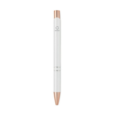 Stylo publicitaire en alu recyclé rose gold 