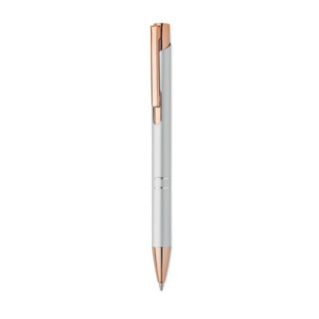Stylo publicitaire en alu recyclé rose gold 