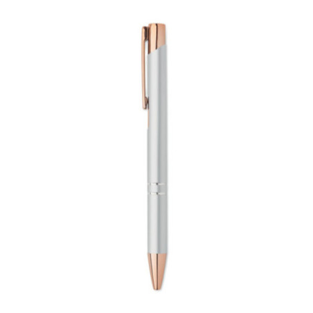 Stylo publicitaire en alu recyclé rose gold 
