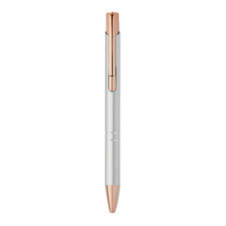 Stylo publicitaire en alu recyclé rose gold 