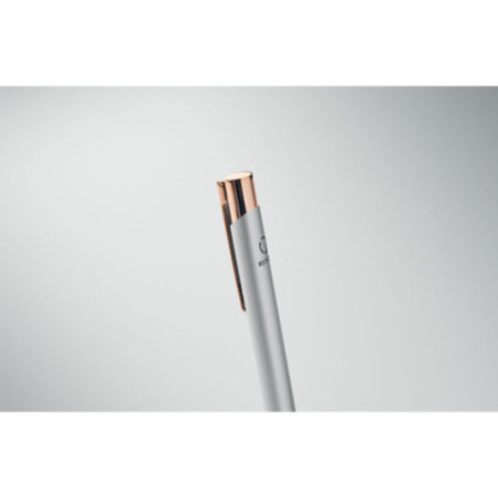 Stylo publicitaire en alu recyclé rose gold 