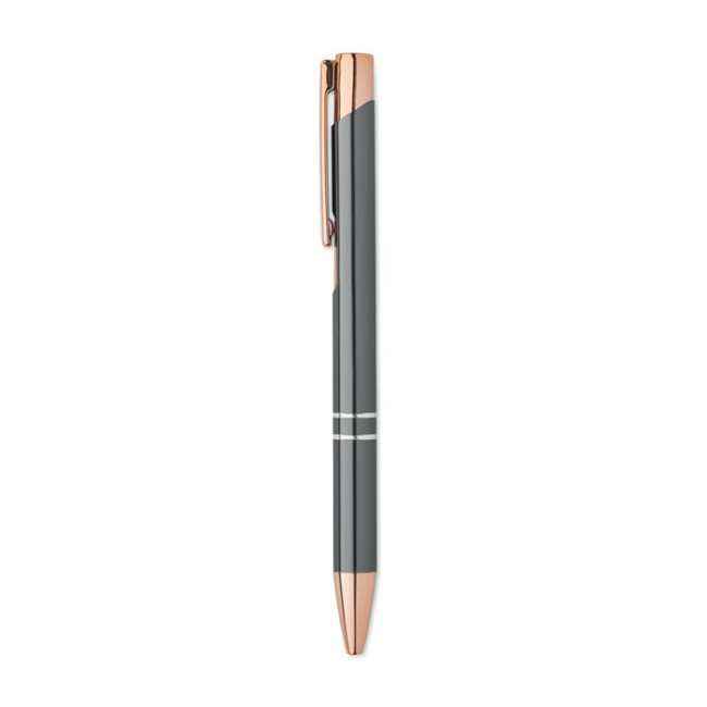Stylo publicitaire en alu recyclé rose gold 