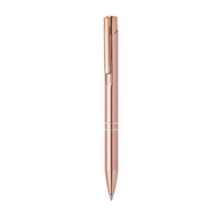 Stylo publicitaire en alu recyclé rose gold 