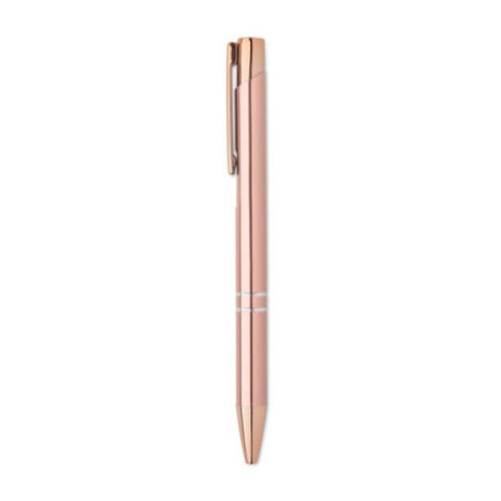Stylo publicitaire en alu recyclé rose gold 