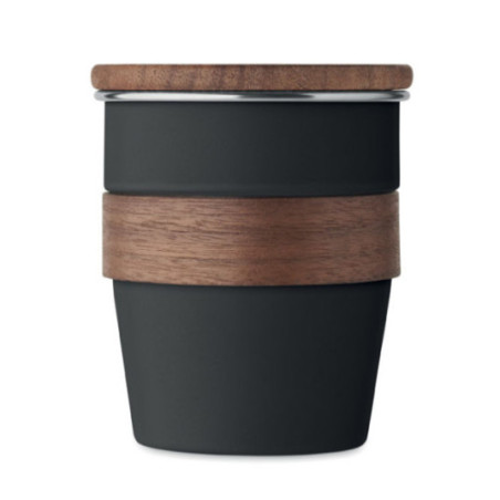 Gobelet en acier inox recyclé Walnut 350 ml 