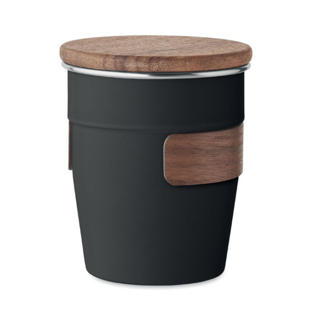 Gobelet en acier inox recyclé Walnut 350 ml 