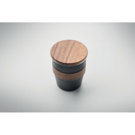 Gobelet en acier inox recyclé Walnut 350 ml 
