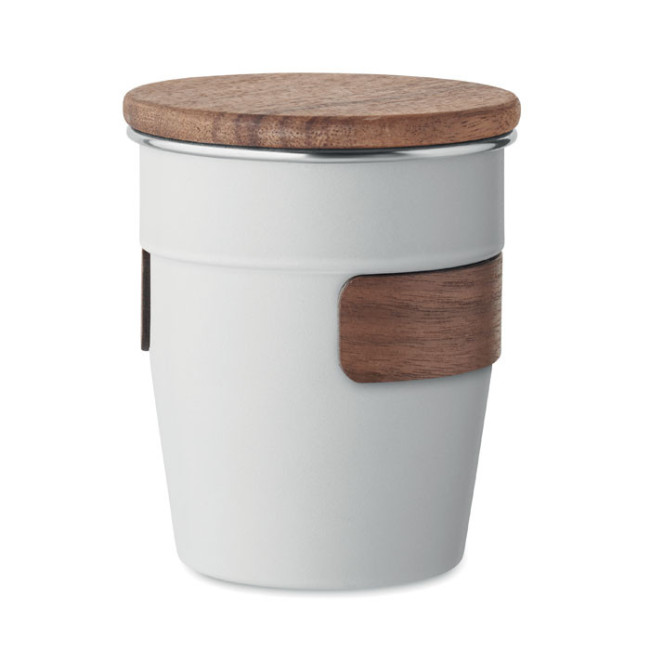 Gobelet en acier inox recyclé Walnut 350 ml 